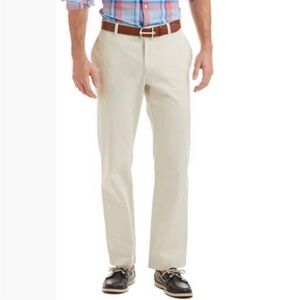 Men’s Vineyard Vines Club Pant Flat Front Stone 38x32